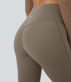 Pantalon 7/8 d'entraînement gainant galbant taille haute avec poches Halara UltraSculpt™