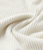 Sweat-shirt décontracté à capuche en maille côtelée avec manches longues et fente