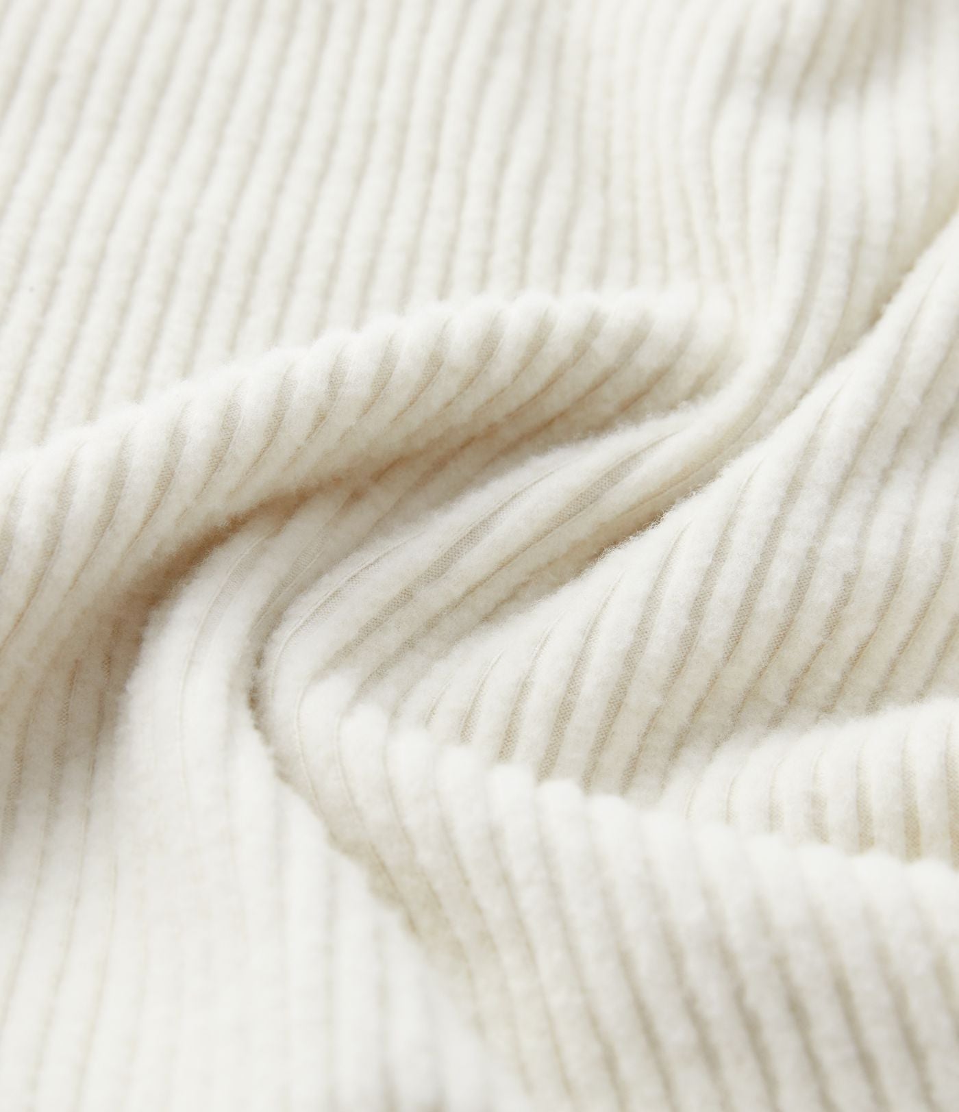 Sweat-shirt décontracté à capuche en maille côtelée avec manches longues et fente