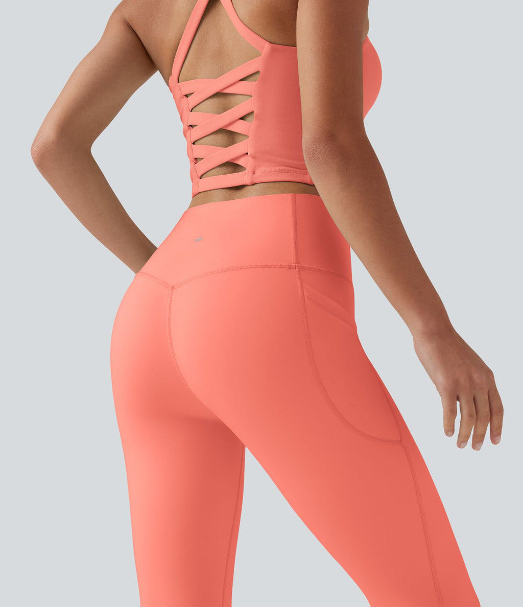 Legging Halara UltraSculpt™ gainant taille haute avec poches