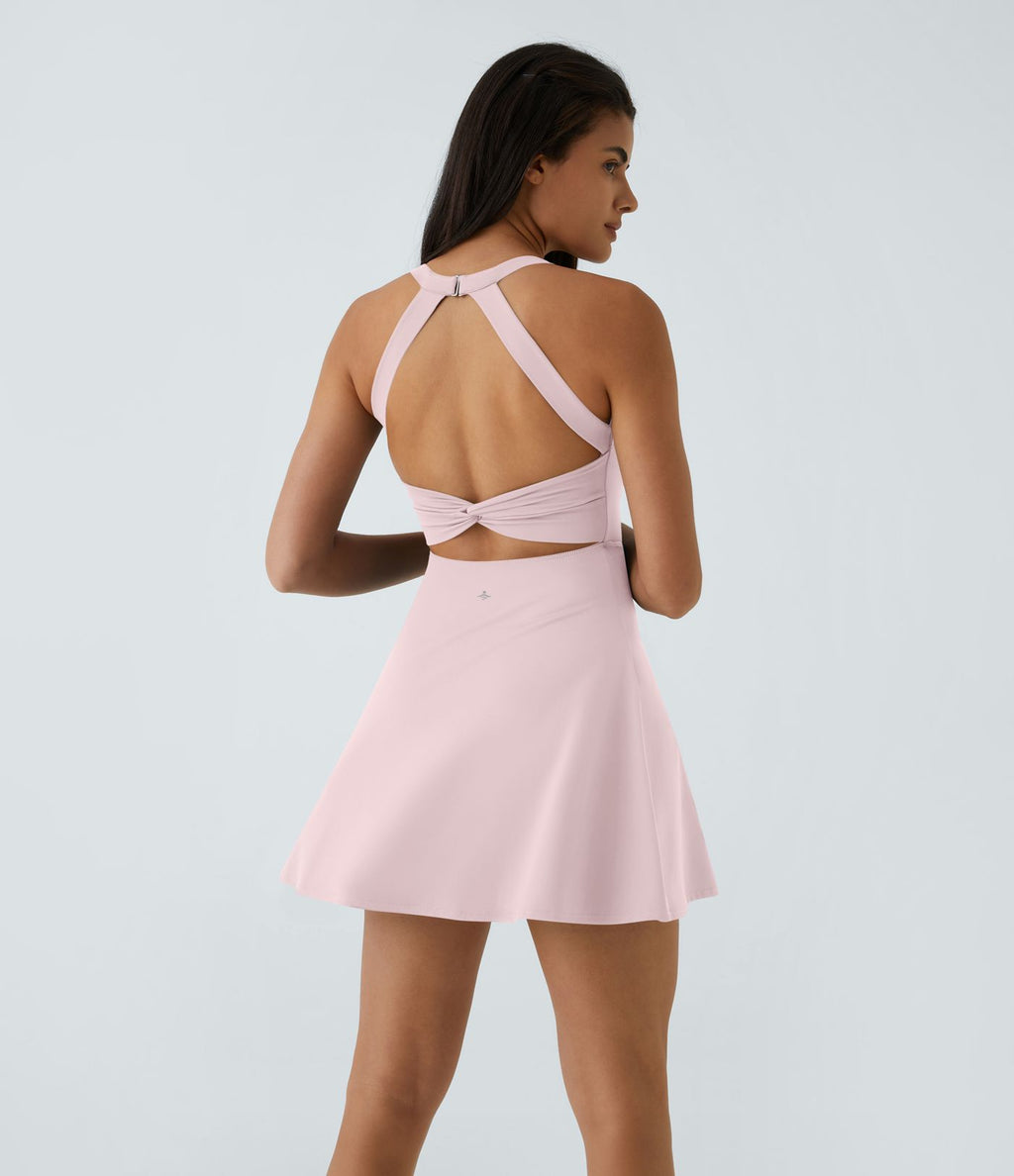 Robe Danse Sport Évasée Torsadée Dos Nu Plus Longue Easy Peasy Édition