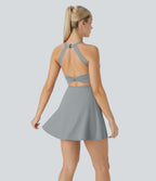 Softlyzero™ Airy Robe Sport Torsadée Dos Nu Édition Easy Peasy