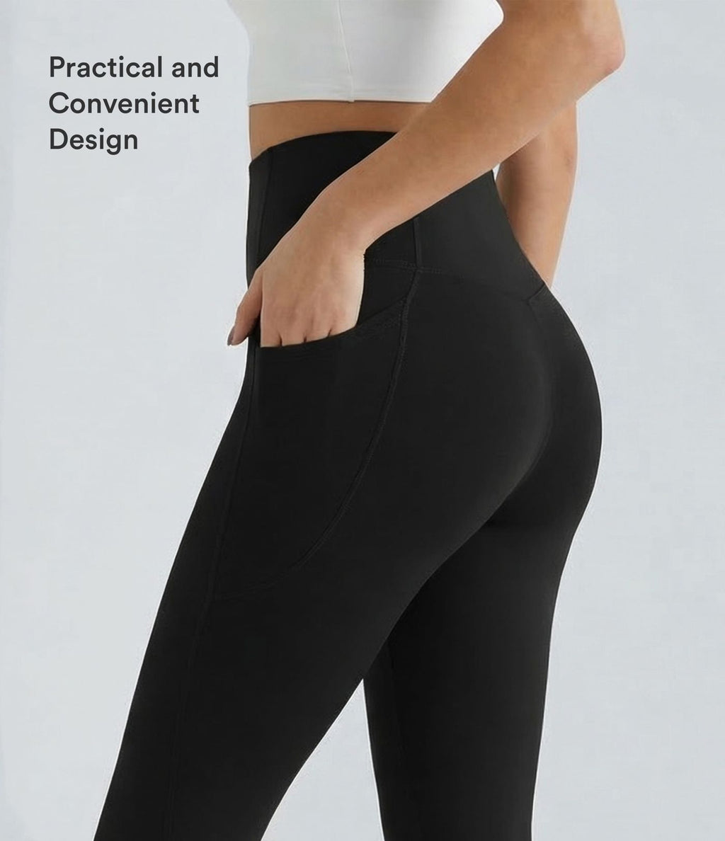 Legging corsaire d'entraînement gainant taille haute avec poches Halara UltraSculpt™