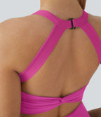 Softlyzero™ Airy Robe Sport Torsadée Dos Nu Édition Easy Peasy
