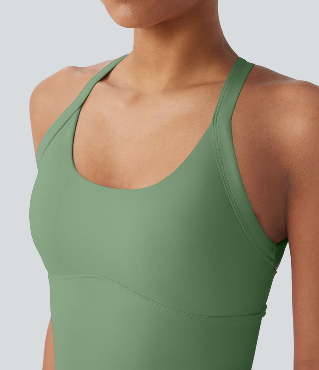 Débardeur yoga SoftlyZero™ Plush à découpes A-D