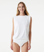Body de yoga col rond sans manches effet frais InstantCool, protection solaire UPF50+