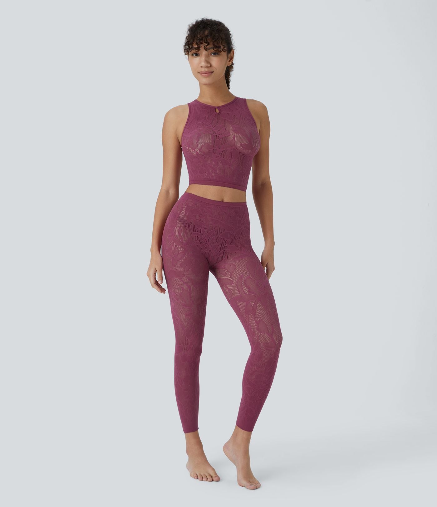 Legging taille haute avec découpes sans couture OneForm Seamless Flow