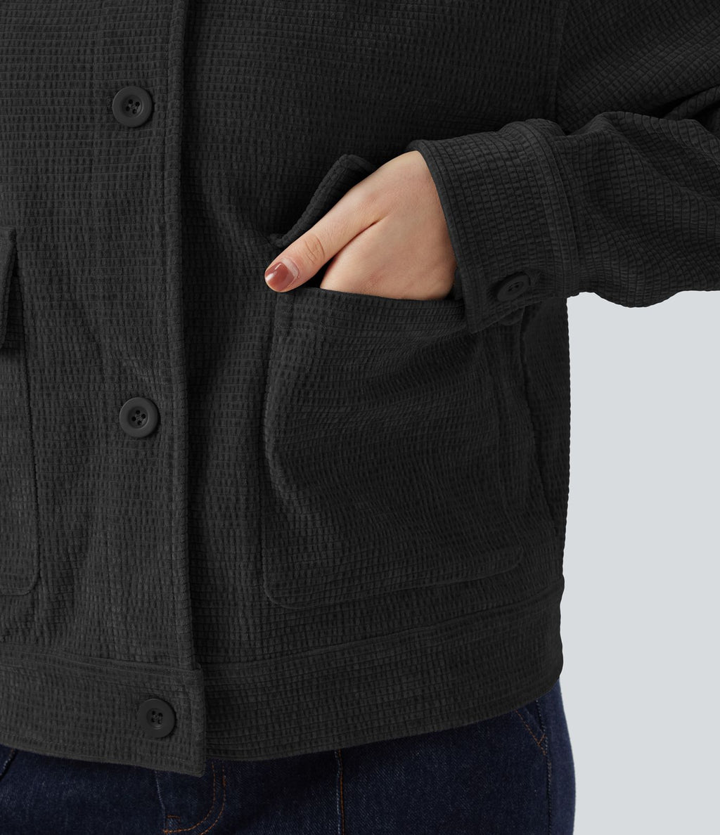 Veste manches longues avec poches