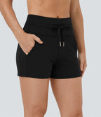 Short uni SoftlyZero™ Airy 7,5 cm à effet frais InstantCool avec taille haute à cordon et poches latérales, protection solaire UPF50+