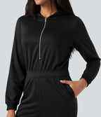 Combinaison jogging à capuche manches longues avec poches - Édition Easy Peasy