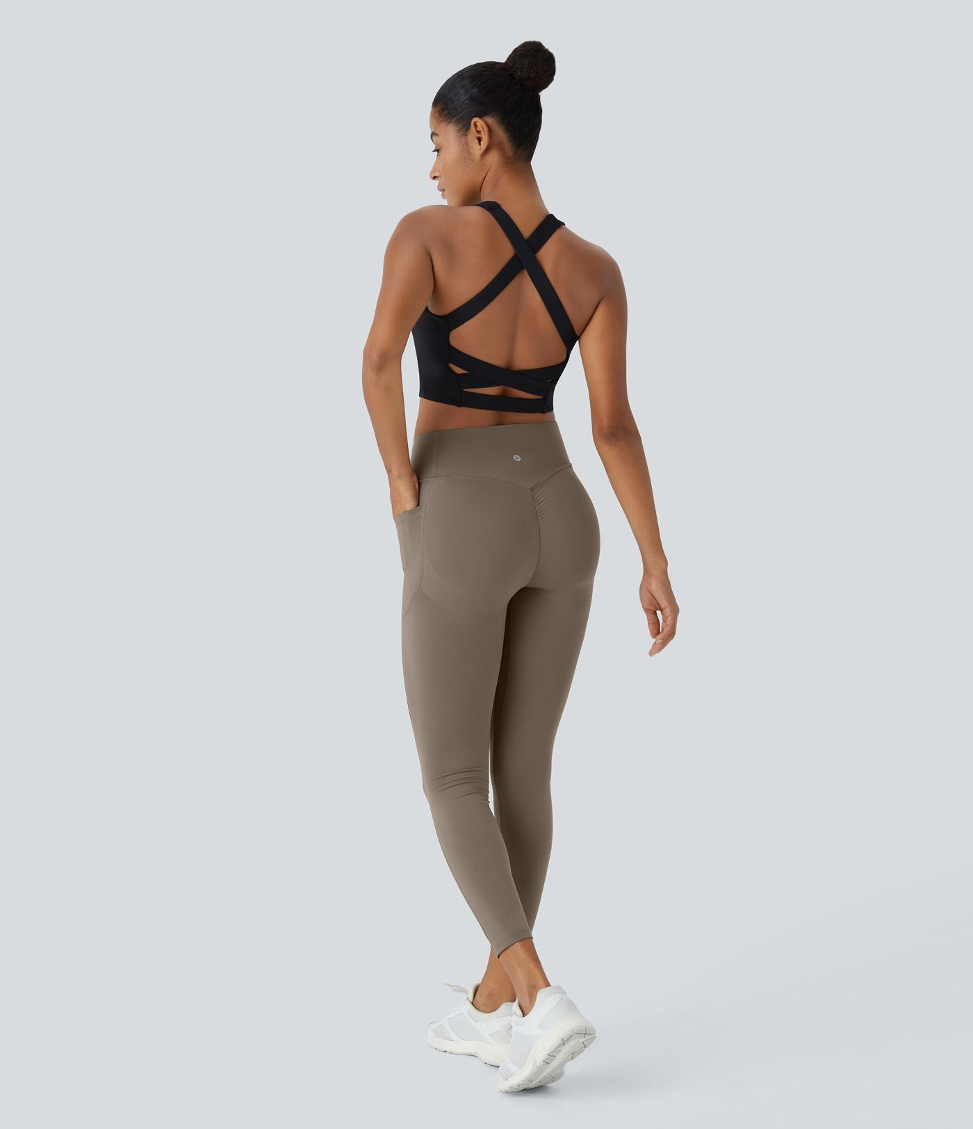Legging de yoga gainant taille haute avec poches Halara UltraSculpt™
