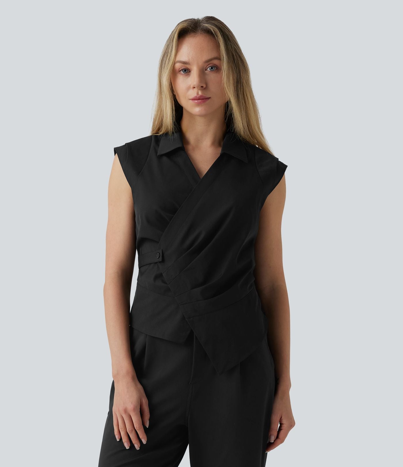 Chemise de travail sans manches portefeuille