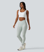Brassière de sport Halara UltraSculpt™ maintien moyen dos nu avec boucle ajustable et brassière intégrée