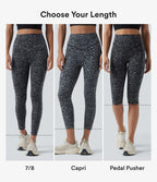 Legging d'entraînement taille haute gainant effet push-up imprimé léopard Halara UltraSculpt™ avec poches