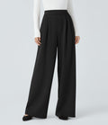 Pantalon de travail Halara Flex™ ample taille haute avec poches