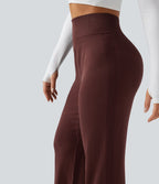 Pantalon de yoga taille haute coupe droite sans couture Seamless Flow