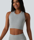 OneForm Seamless Flow Crop top casual dos nageur sans couture