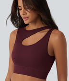 Débardeur de yoga OneForm Seamless Flow à découpes avec brassière intégrée