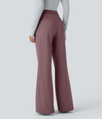 Pantalon tailleur évasé taille haute Halara Flex™ DayStretch avec poches