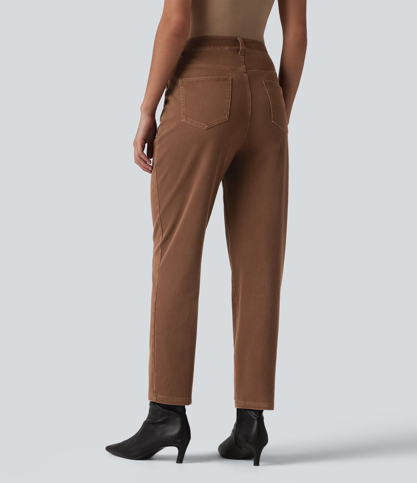 Jean tailleur taille haute fuselé Halara Flex™ avec poches