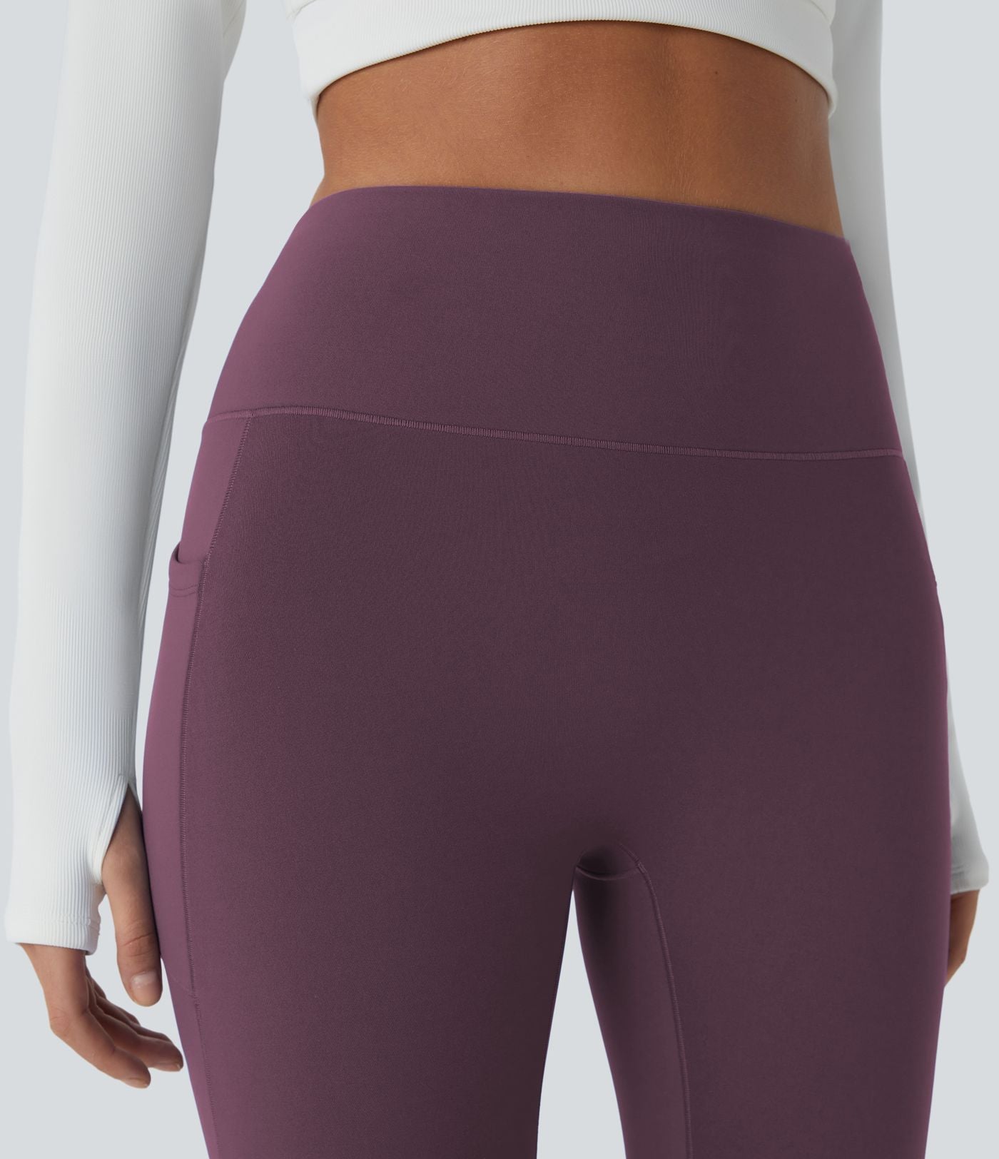 Legging thermique 7/8 Softlyzero™ taille haute coupe ajustée avec poches latérales