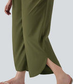 Pantalon tailleur gainant taille haute avec poches Halara Flex™