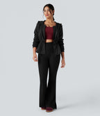 Veste de sport SpacerTek™ à capuche, manches longues, ourlet arrondi