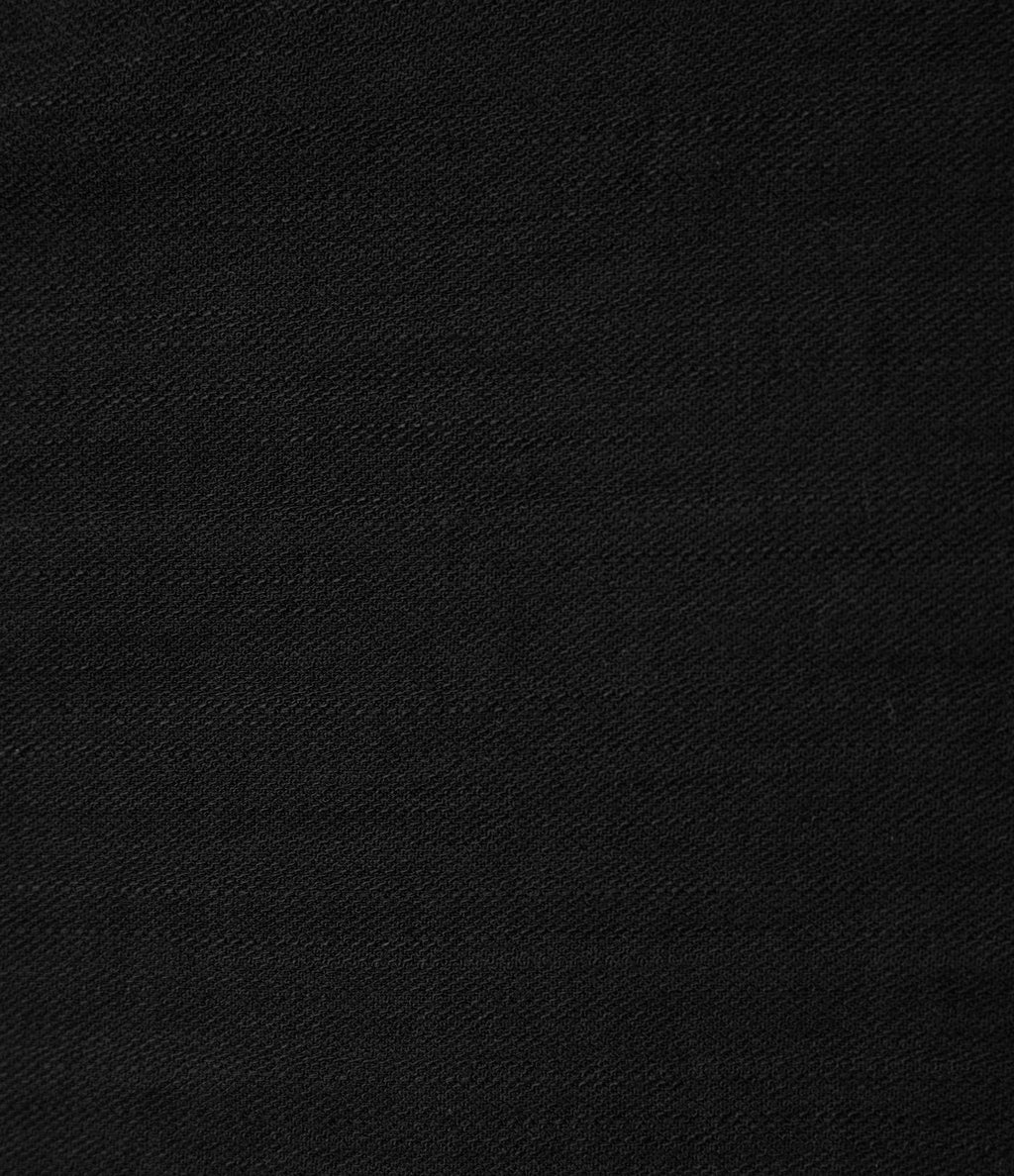 Pantalon droit taille mi-haute aspect lin avec cordon de serrage et poches