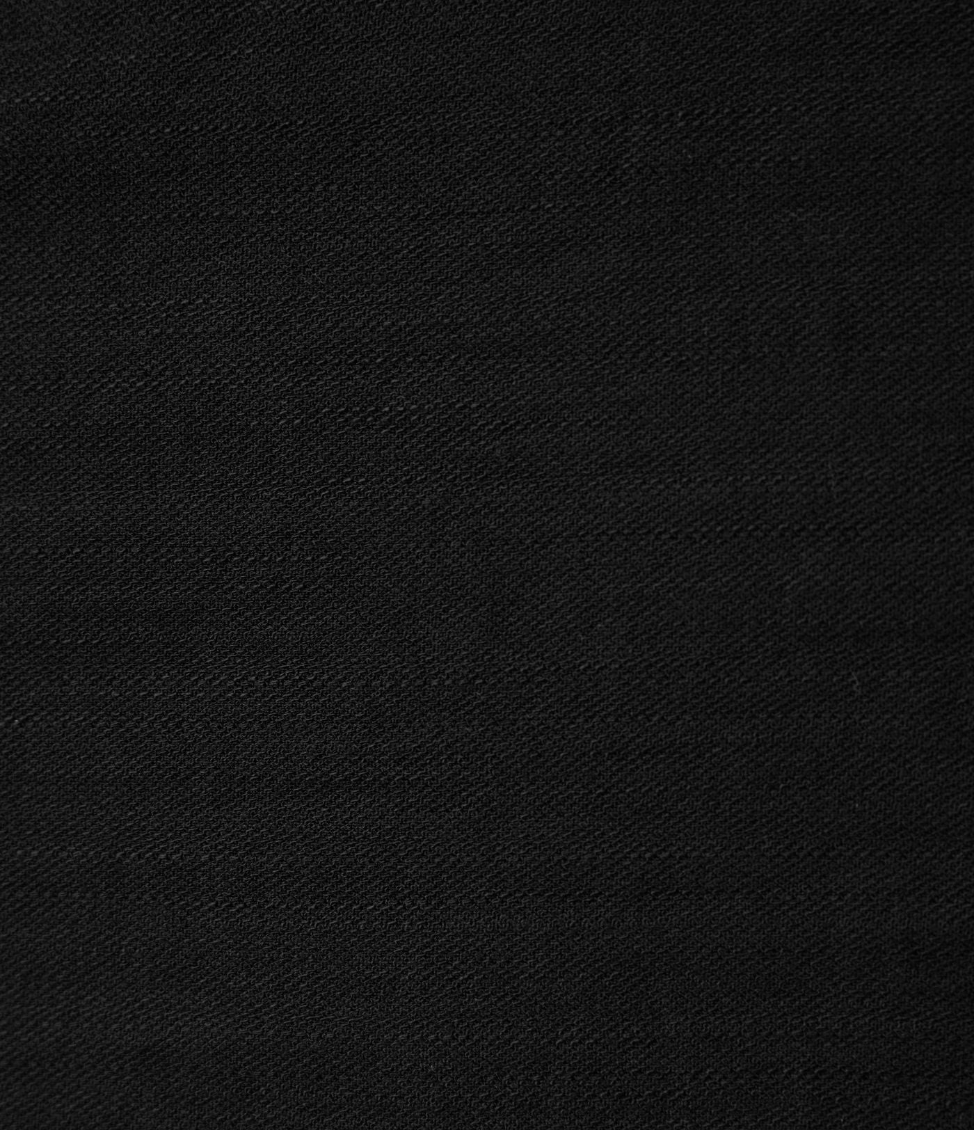Pantalon droit taille mi-haute aspect lin avec cordon de serrage et poches