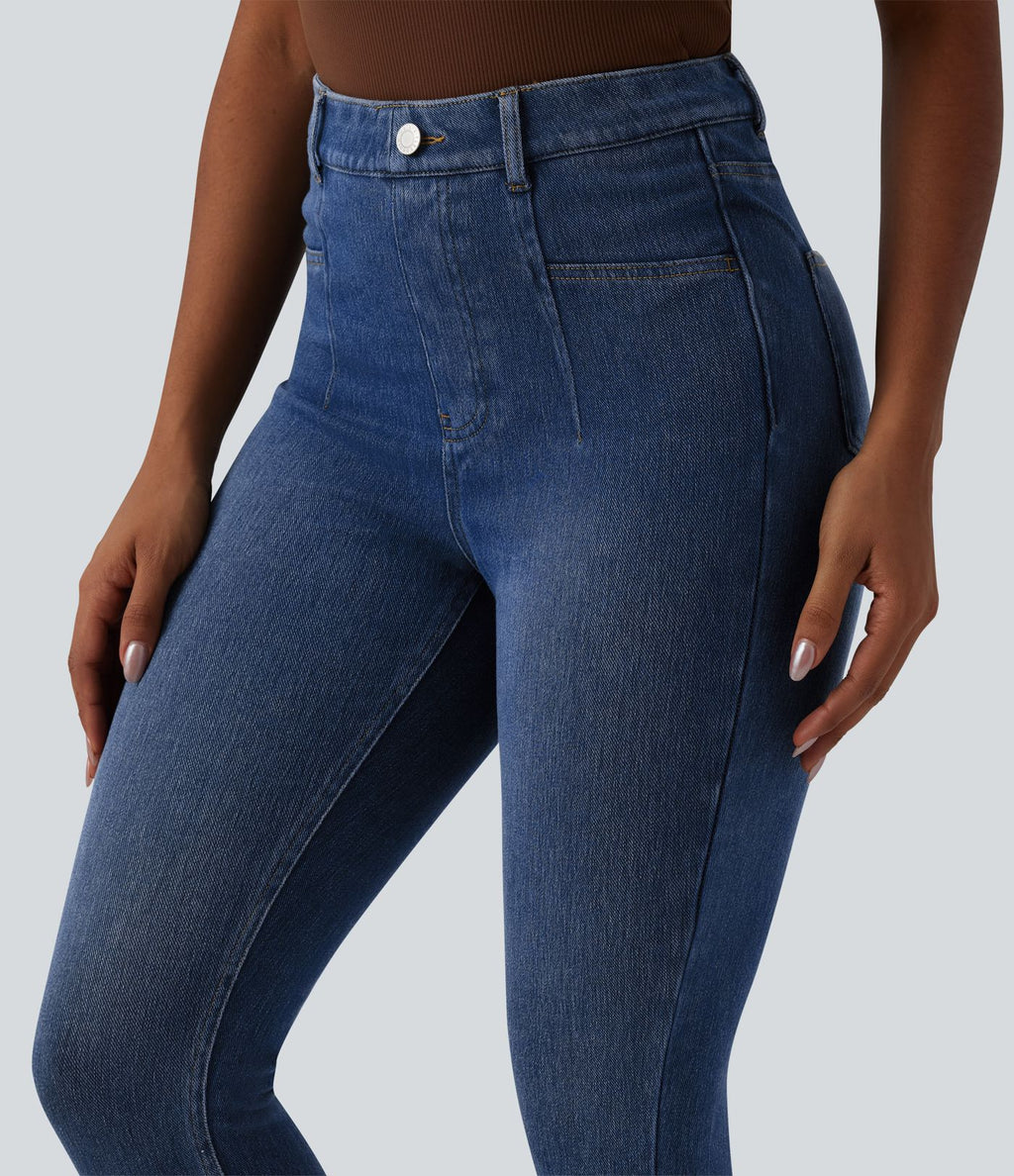 Jegging Halara Flex™ gainant casual taille haute avec poches