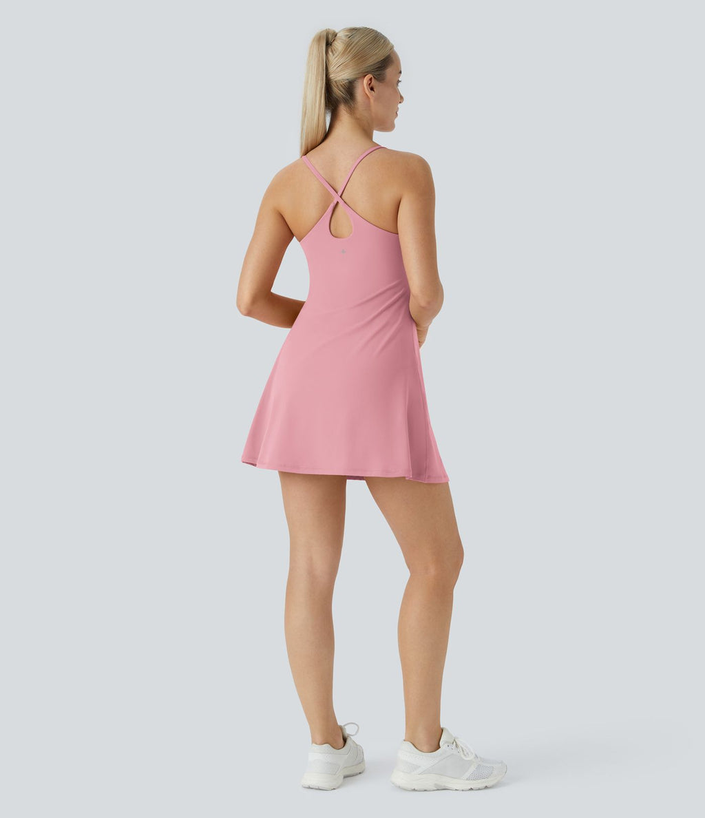 Robe de sport SoftlyZero™ Plush dos nu A-C