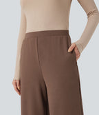 Pantalon de travail SpacerTek™ taille haute, jambe large, avec poches