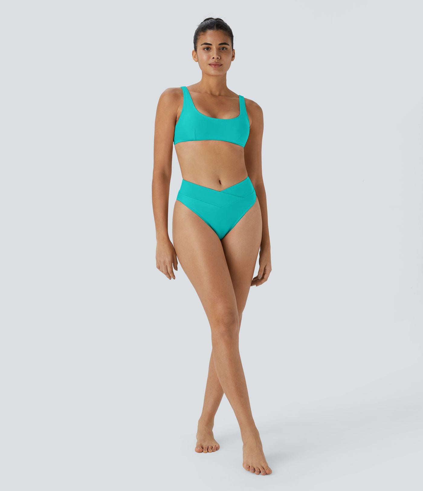 Bikini Bas de Maillot de Bain Crossover