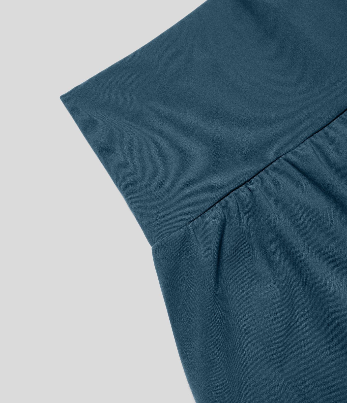 Short yoga 2-en-1 SoftlyZero™ Airy effet frais InstantCool taille très haute 12,5 cm avec poches, longueur allongée