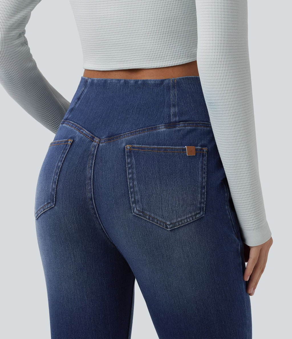 Jegging Halara Flex™ taille haute croisé décontracté avec poches