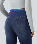 Jegging Halara Flex™ taille haute croisé décontracté avec poches