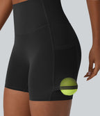 Short 2-en-1 d'entraînement gainant taille haute à séchage rapide avec poches Breezeful™