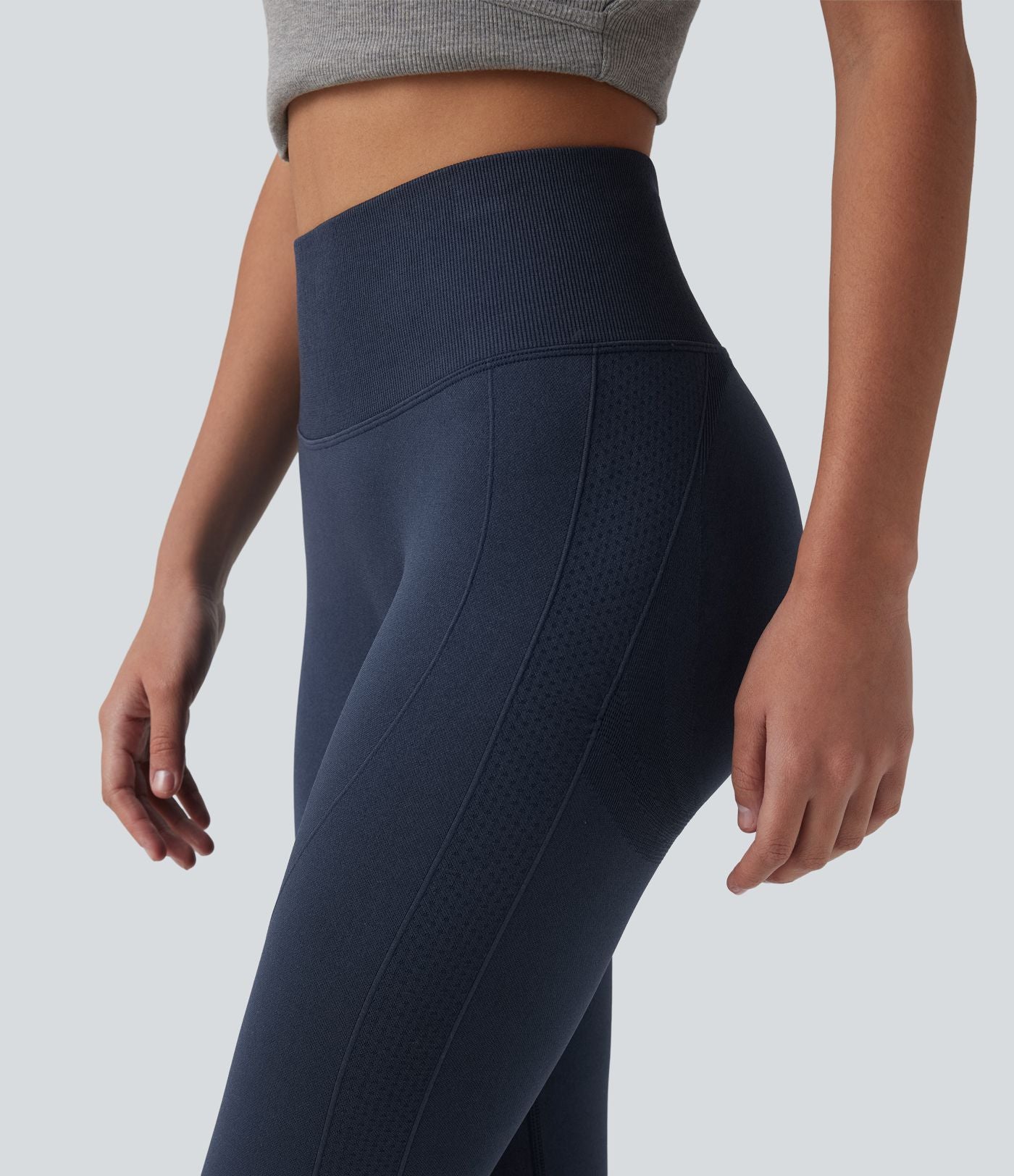 Seamless Flow Legging yoga taille haute gainant et sculptant
