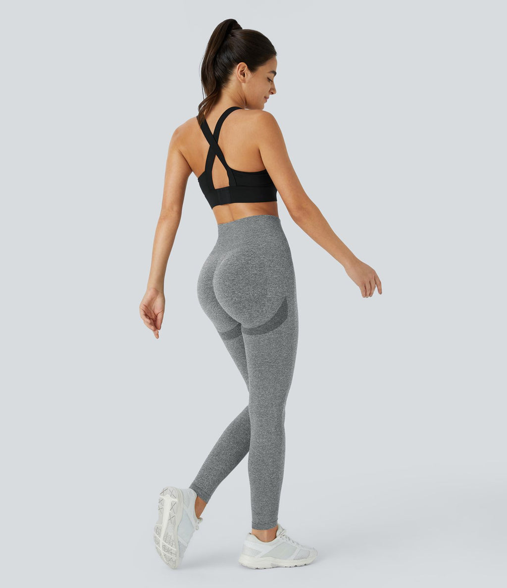 Legging push-up taille haute froncé sans couture OneForm Seamless Flow
