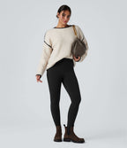 Legging thermique SoftlyZero™ Plush 7/8 taille haute avec poches