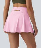 Jupe-short de tennis mini SoftlyZero™ Airy 2-en-1 gainante taille haute effet frais InstantCool avec poches, protection solaire UPF50+