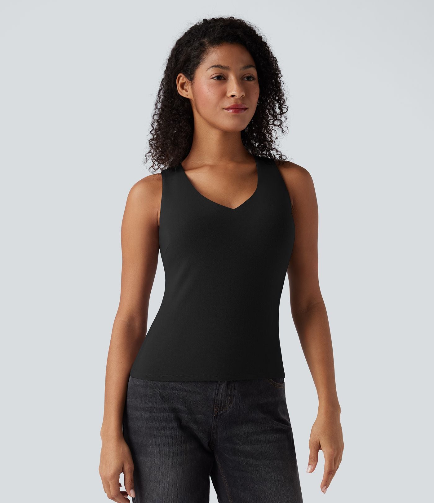 Débardeur chaud col V push-up - Bonnets E-G