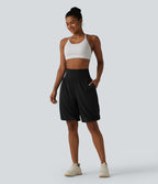 Short ballon de yoga SoftlyZero™ Airy effet frais InstantCool taille très haute avec poches