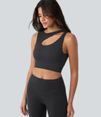 Débardeur de yoga OneForm Seamless Flow à découpes avec brassière intégrée