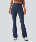 Pantalon de yoga à coupe bootcut gainant taille haute avec poches Halara UltraSculpt™