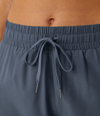 Shorts Running 7,5cm 2 en1 Taille Mi-Haute Cordon de Serrage Empiècement Mesh Contrastant