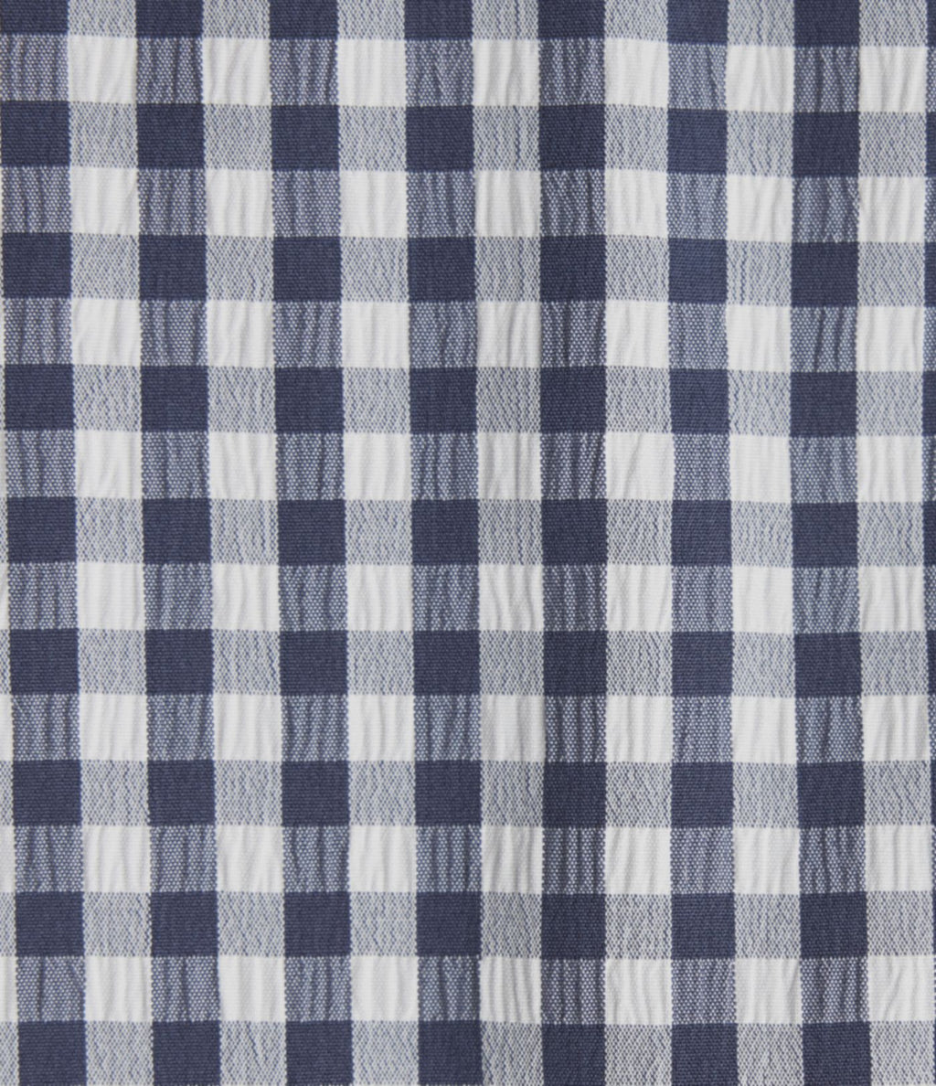 Pantalon ample décontracté à carreaux vichy, taille mi-haute, cordon de serrage et poches