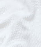 Sweatshirt en Coton Casual à Manches Longues avec Cordon de Serrage et Zipper Style Waffle
