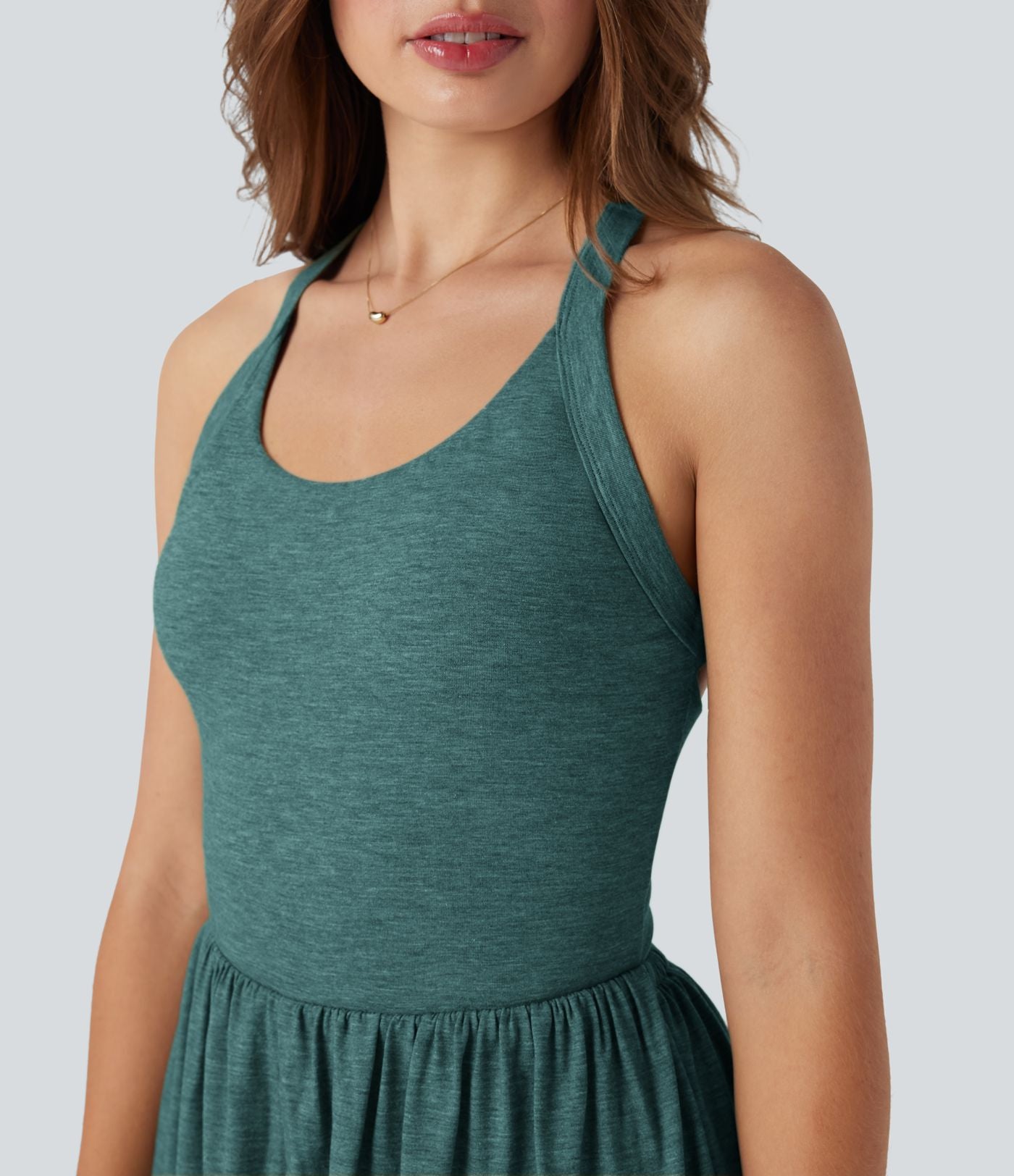 Combi-short 2-en-1 avec coussinets et poches - Édition Easy Peasy