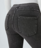 Legging en denim taille haute Halara Flex™ Denim Heat avec poches